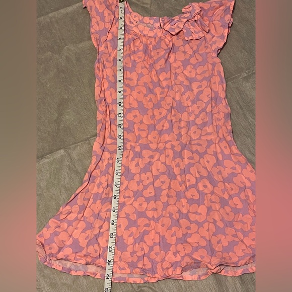 Little girls Sz 7 Floral Flowy Rayon Dress - Picture 2 of 5